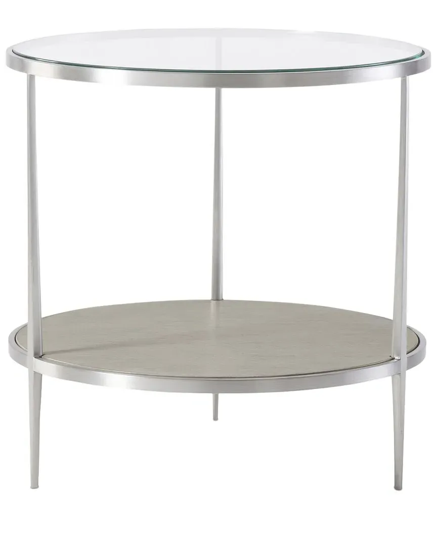 Cornelia Round Side Table - Nebbia, Metal image