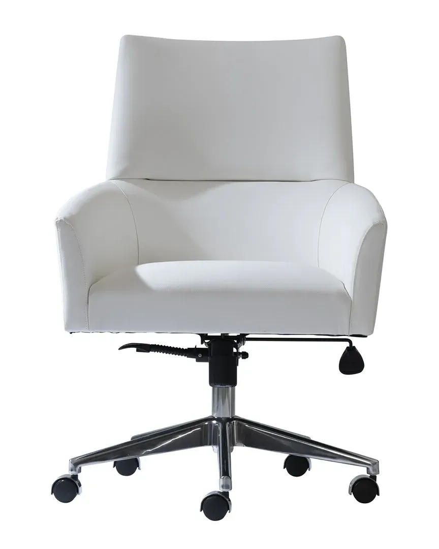 Stratum Office Chair - Polished Nickel, Leather image
