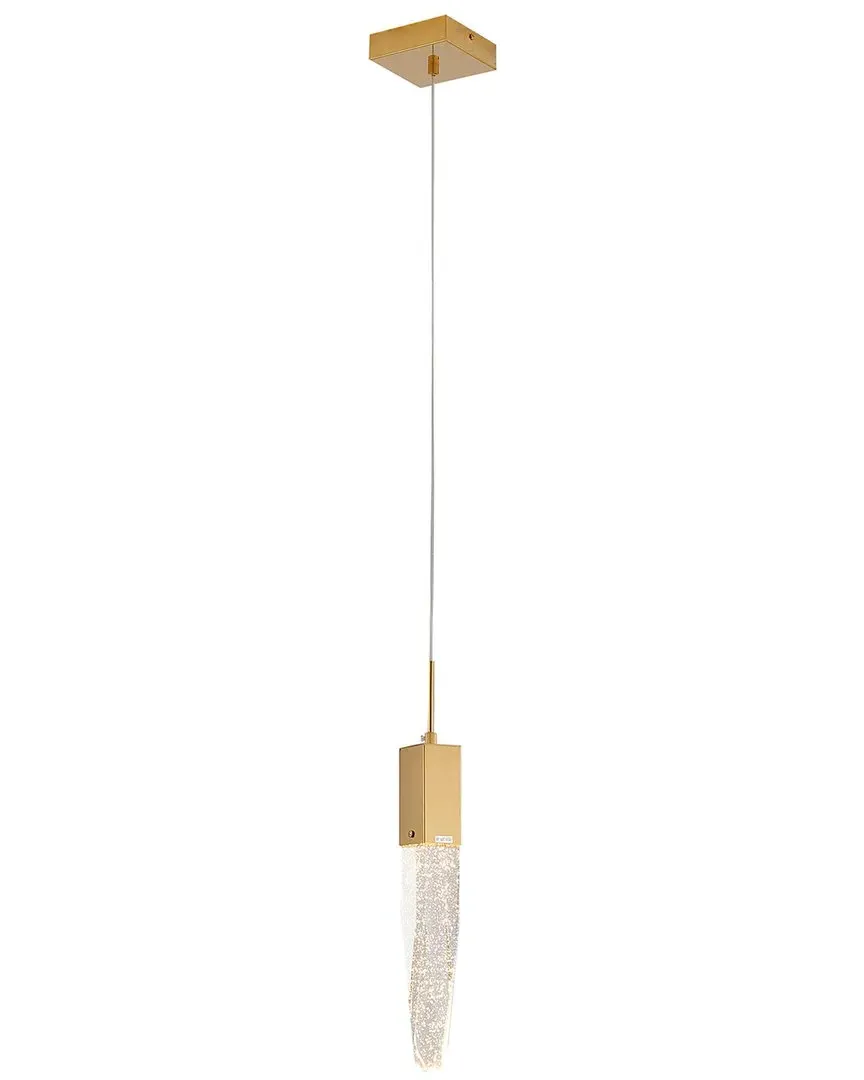 Bubble Crystal Pendant Light - Gold, Metal