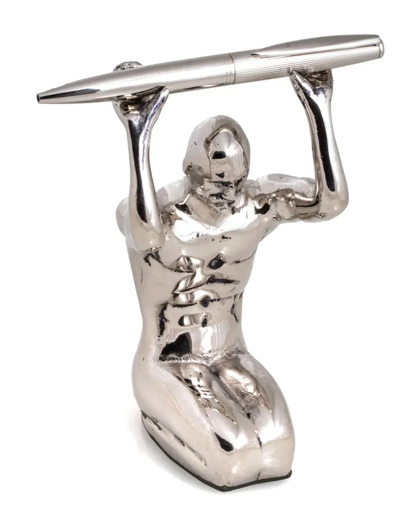Atlas Pen Holder - Silver image