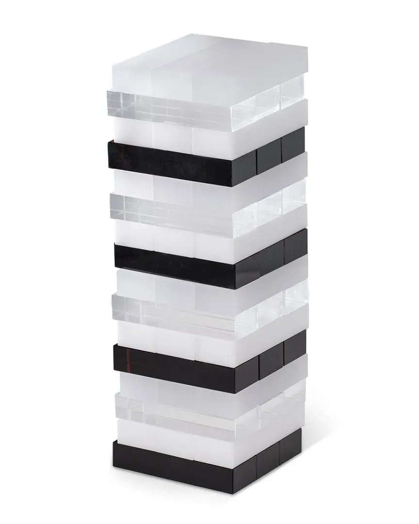 Darby Acrylic Jenga Game - Clear image
