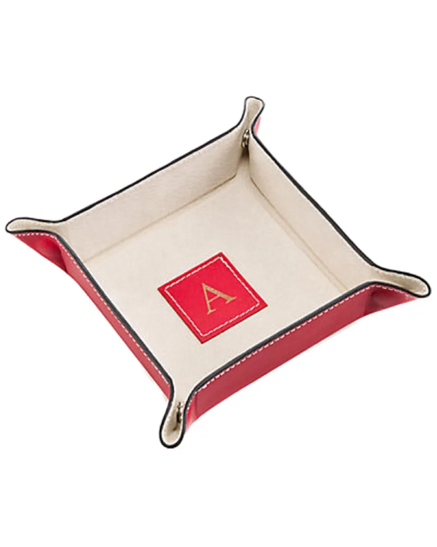 Red Leather Valet - Red, Leather image