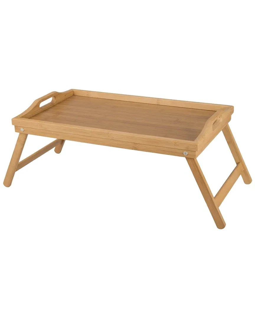 Bamboo Folding Breakfast Tray - Natural