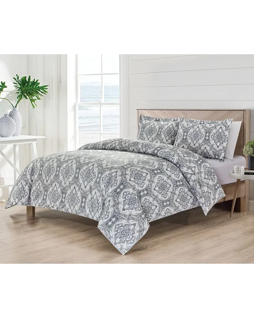 1800 Series Duvet Cover Set - Damask, Microfiber