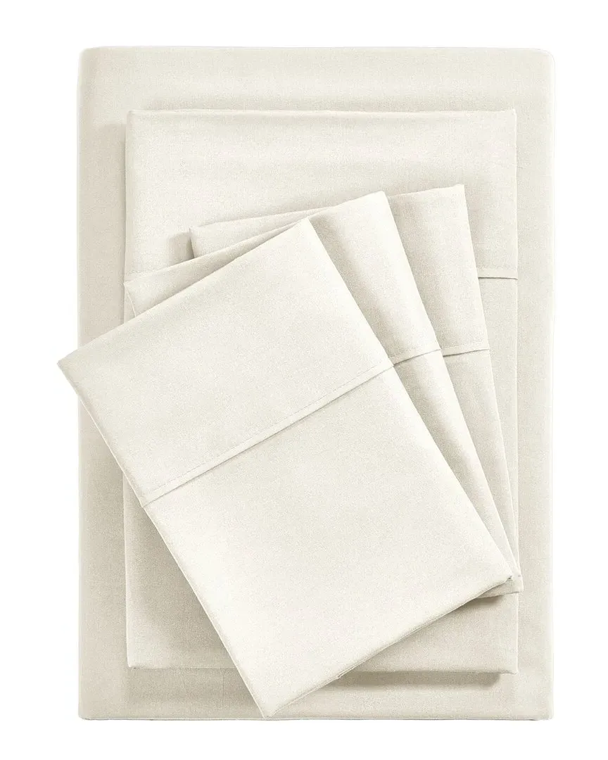 2000tc Bamboo Sheet Set with Snuggrip - Cream