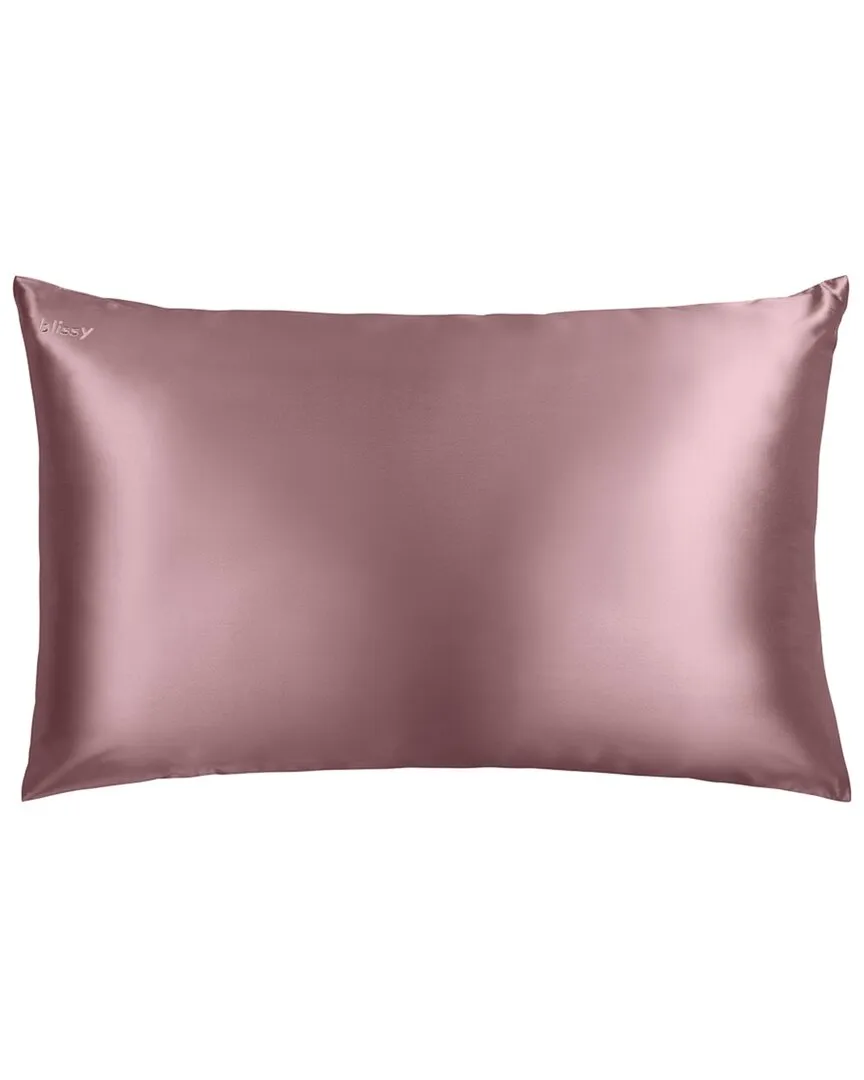 100% Mulberry Silk Pillowcase with Hidden Zipper - Plum