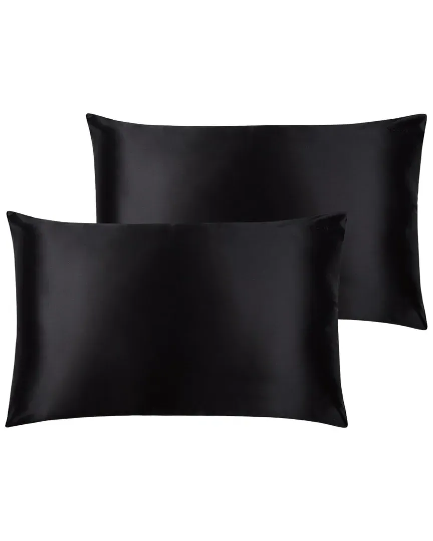 Set of 2 Mulberry Silk Pillowcases - 22-Momme Grade image