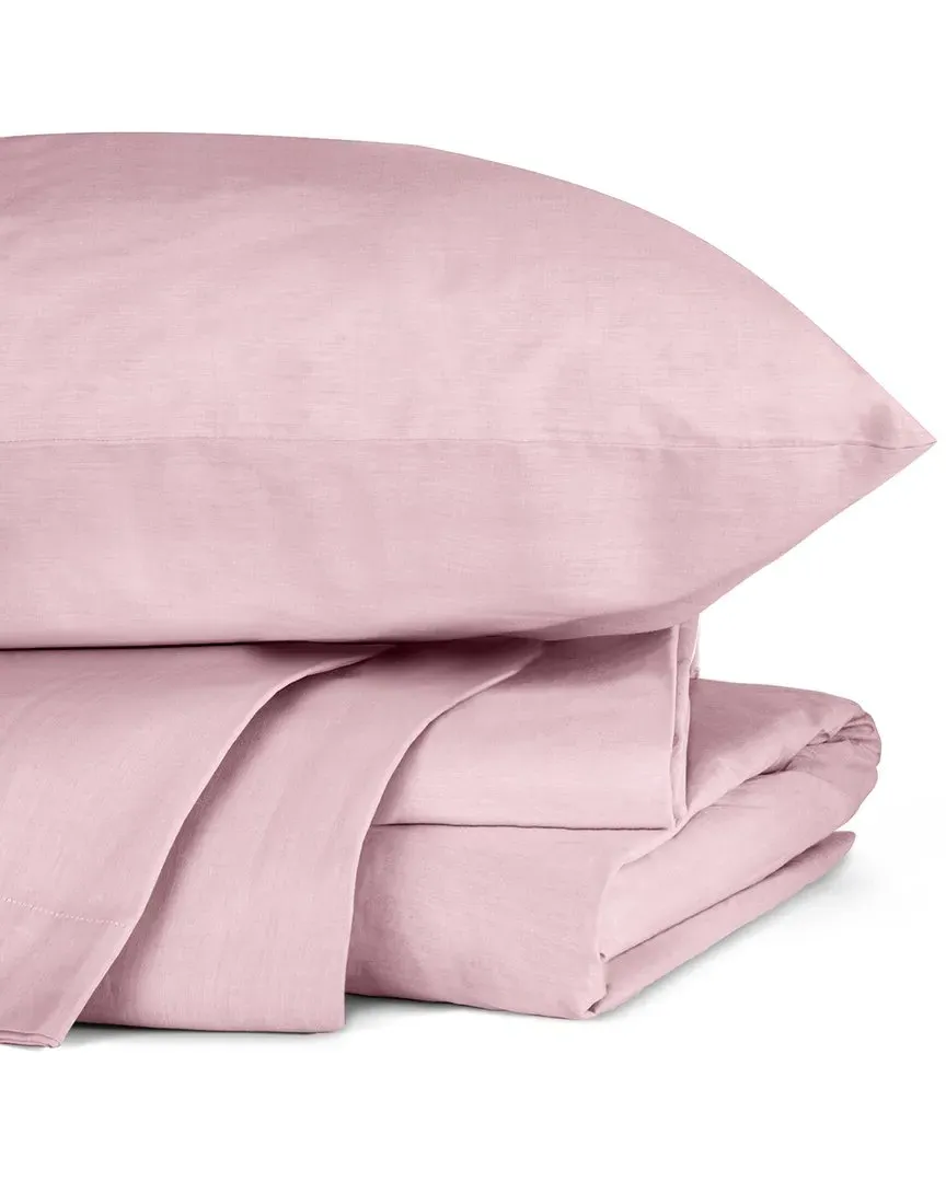 200TC King Size Sheet Set - Blush, Cotton image