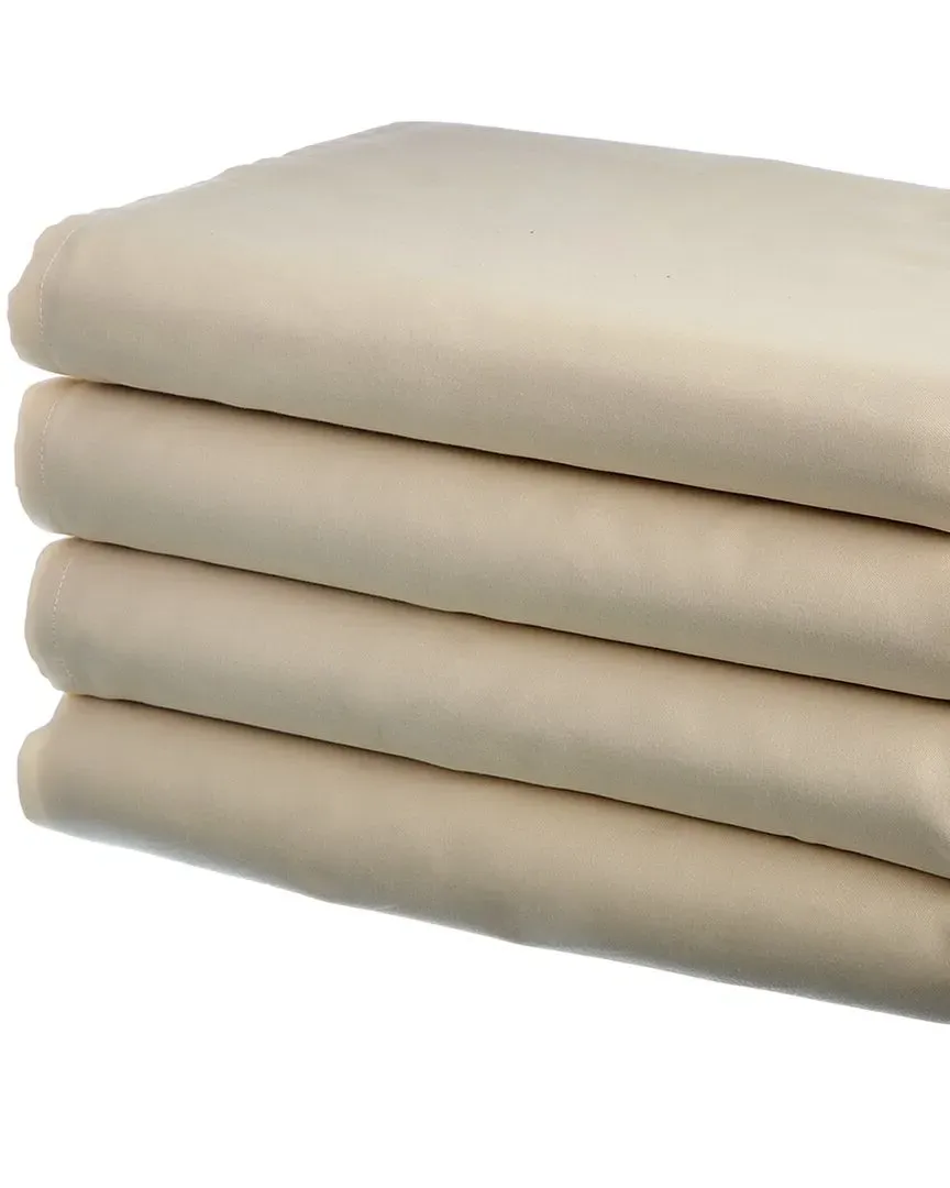 City Collection 300TC Cotton Sateen Sheet Set - Ivory