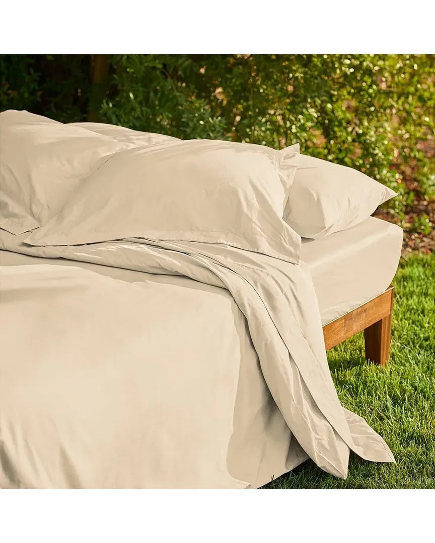 Sunrise Fitted Sheet - Sand, Sateen
