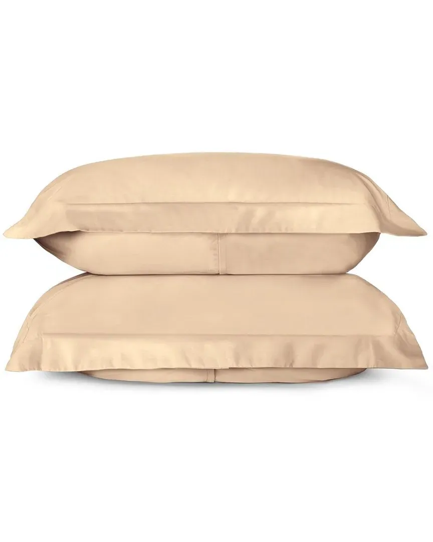 Sunrise Set of 2 Pillow Shams - Sand, Sateen