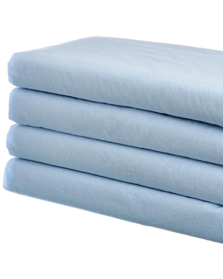 Sunset Collection 200TC Brushed Cotton Percale Sheet Set - Blue