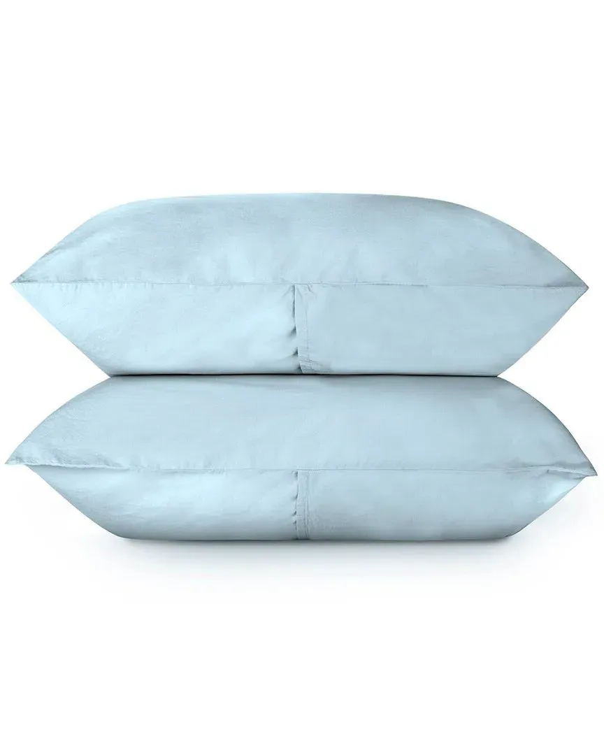 Sunset Pillow Cases Set of 2 - Blue, Cotton