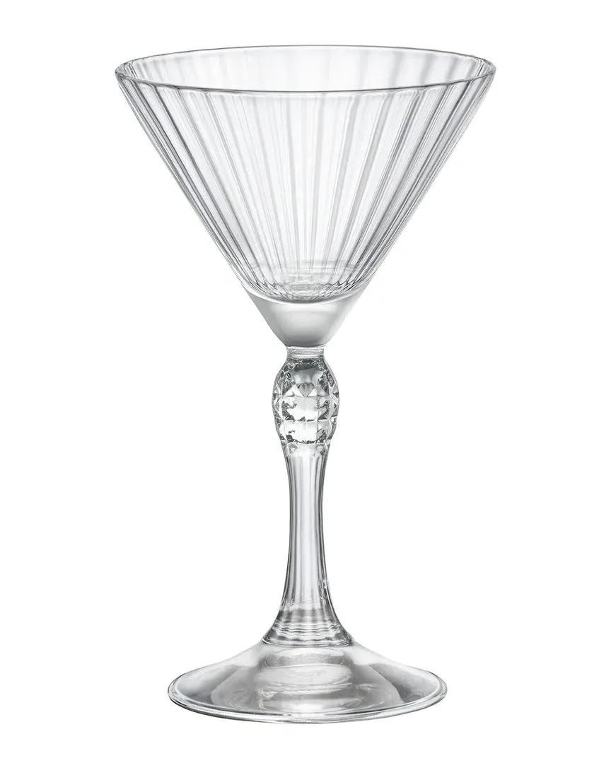 America '20S Small Martini Glasses Set of 4 - Clear image
