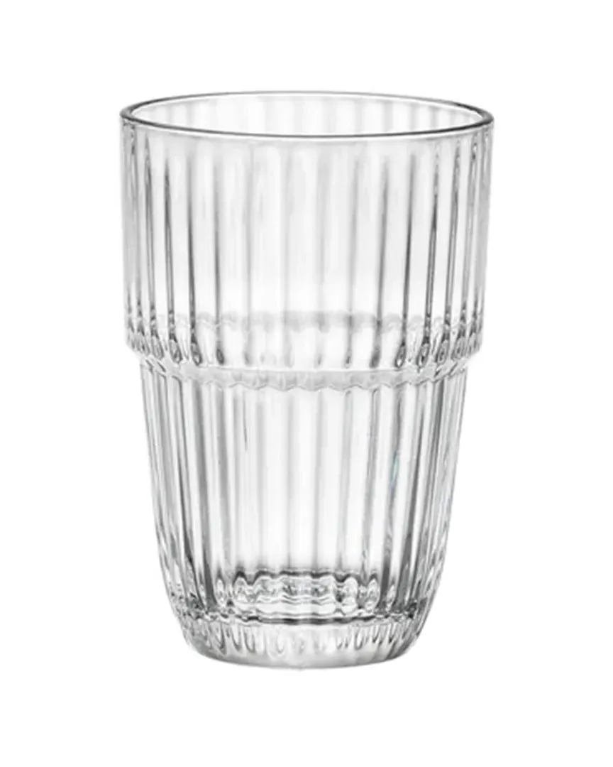 Barshine Cooler 17oz Tumblers - Clear, Tempered Glass image
