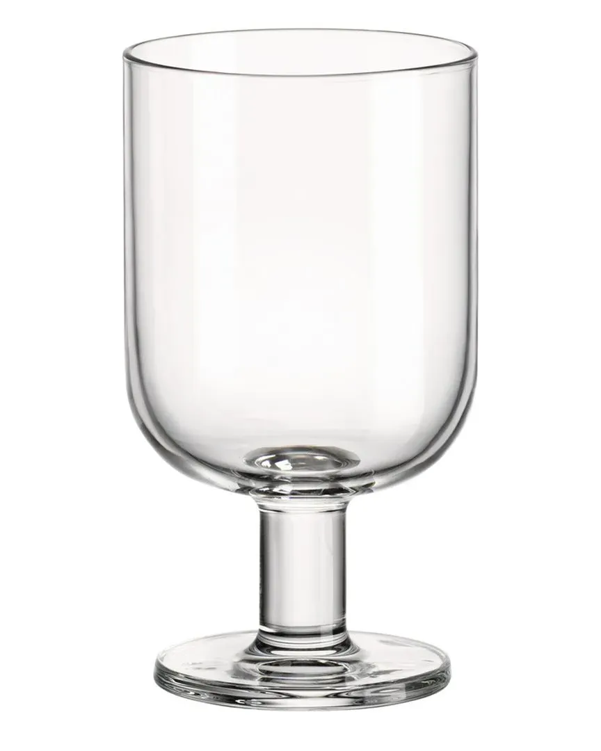Bormioli Rocco Hosteria Set of 6 Goblet Glasses - Clear image