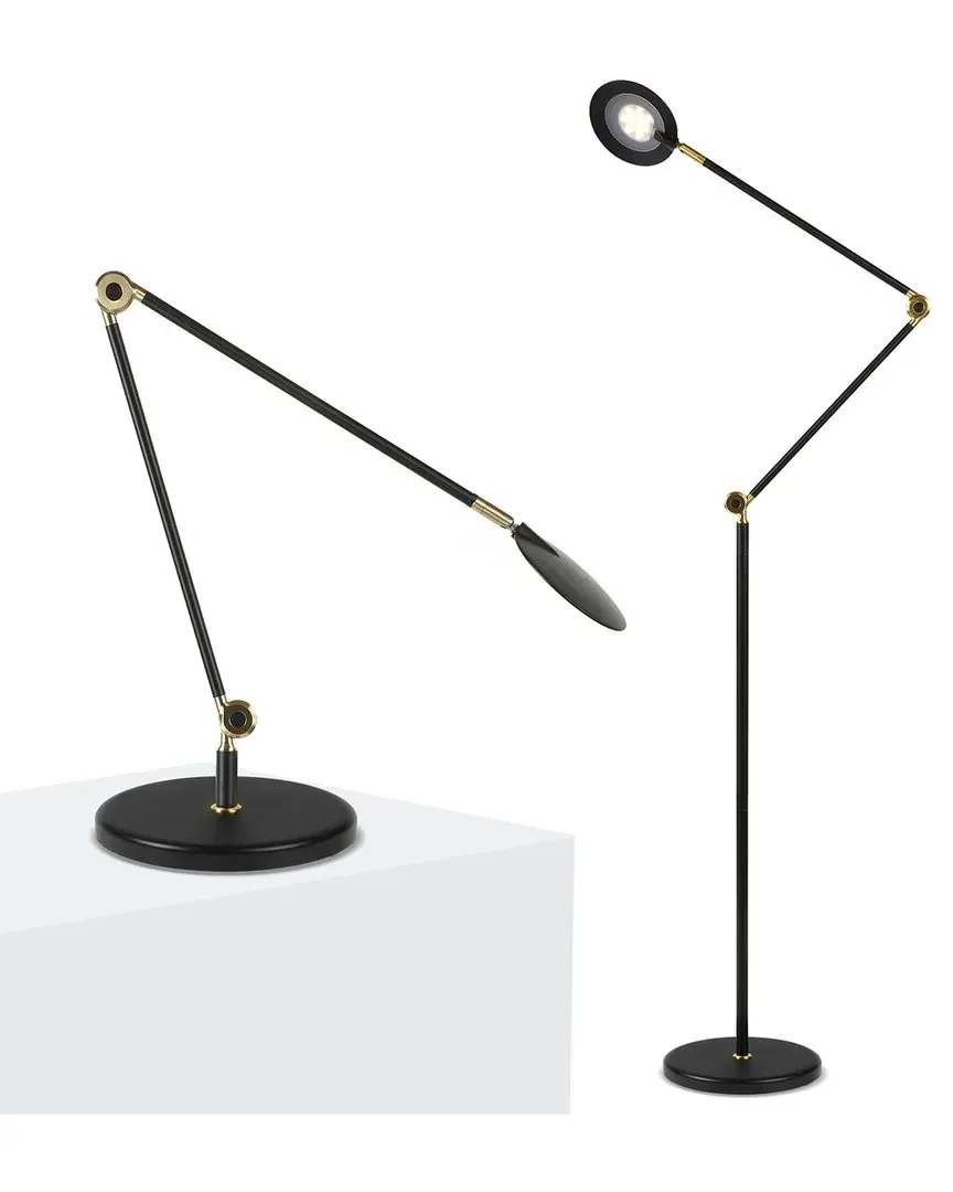 Sage LED Focus Task Lamp - Black, Metal image
