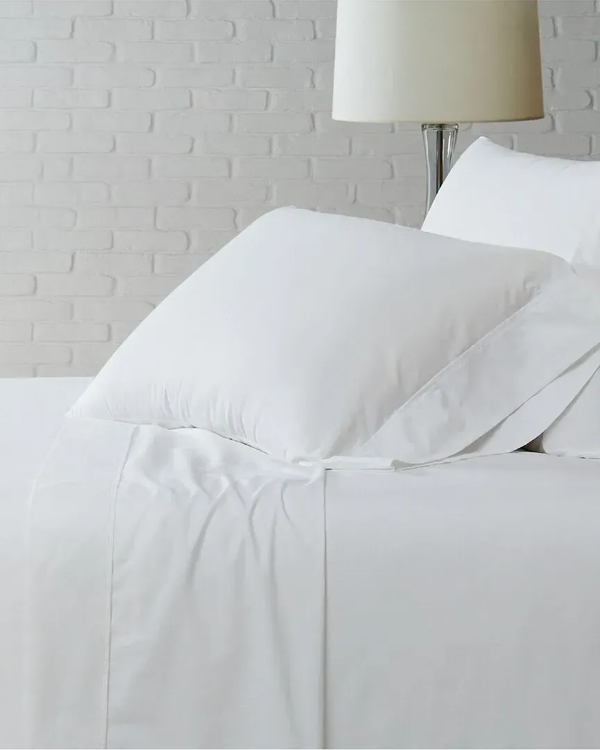 Cotton Sheet Set with Deep Pockets - White image