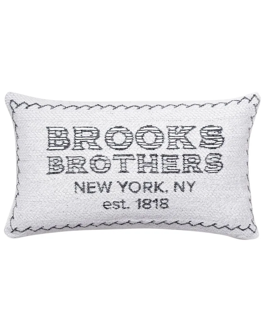 Decorative Cotton Pillow - White image