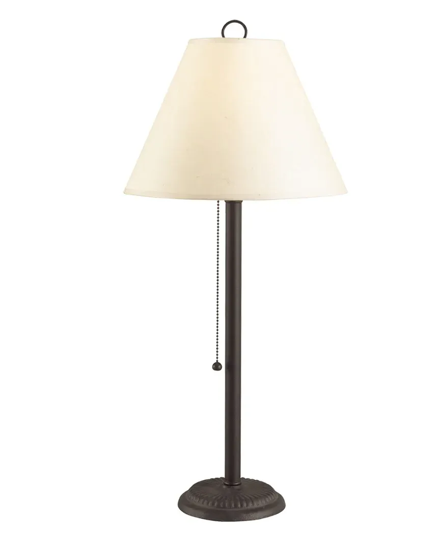 75W Candlestick Table Lamp - Black image