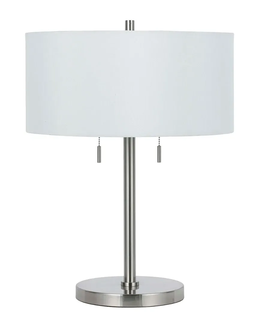 Calais Metal Table Lamp - Brushed Steel image