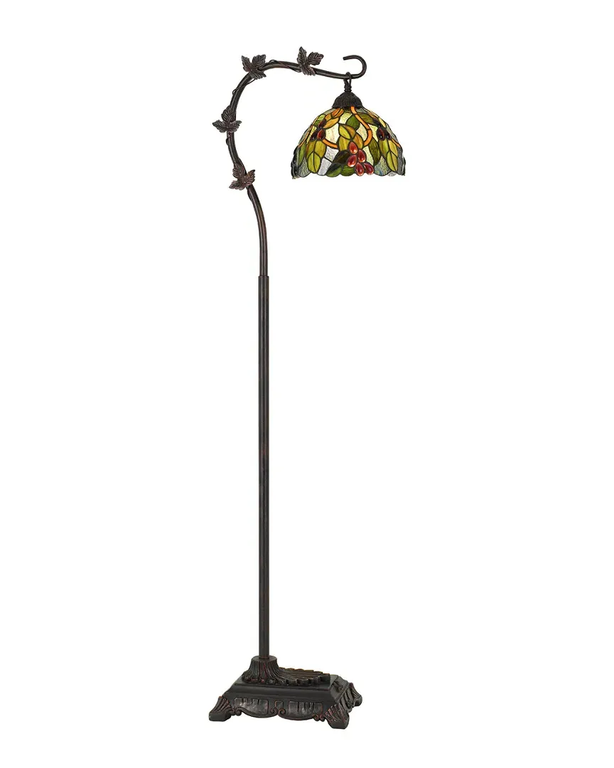 Cotulla Tiffany Floor Lamp - Tiffany Glass, Metal