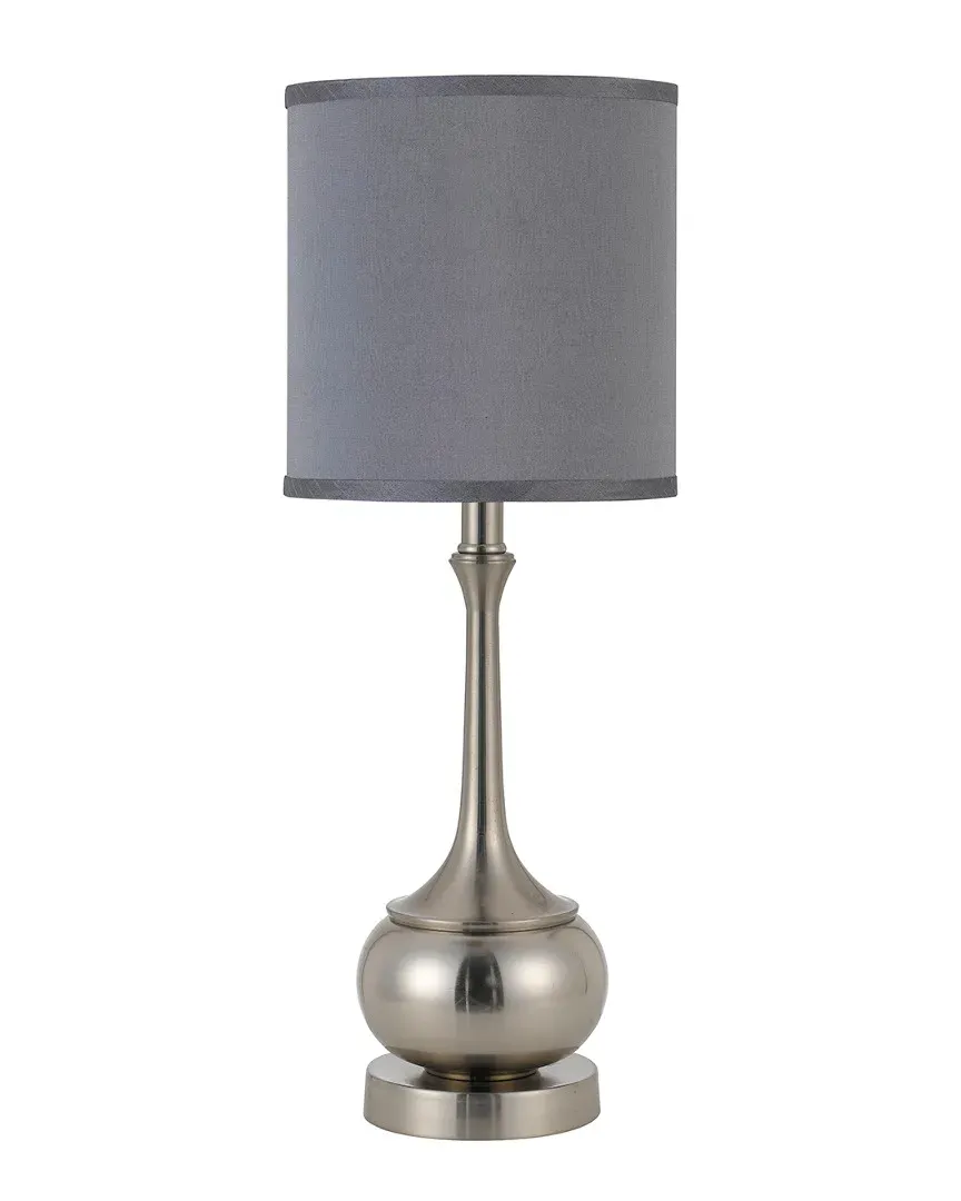 Tapron Metal Accent Lamp - Brushed Steel image