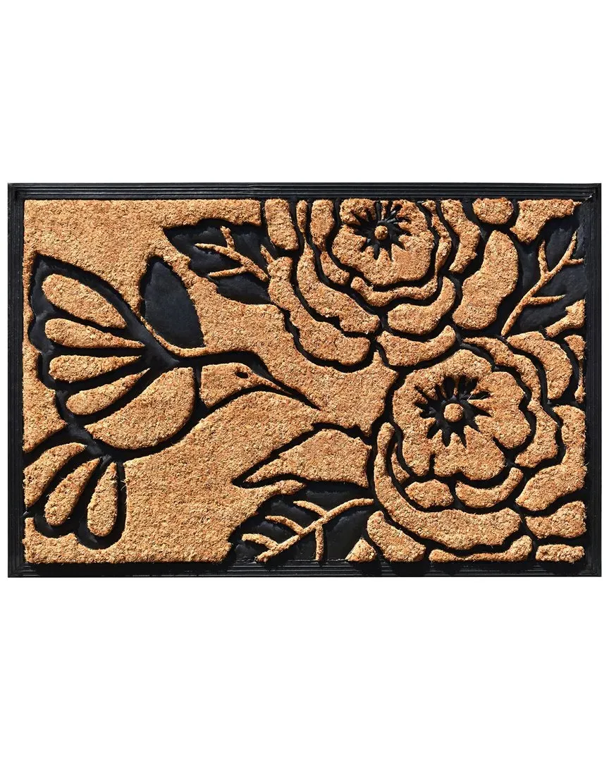 Hummingbird Haven Doormat - Natural, Coir image