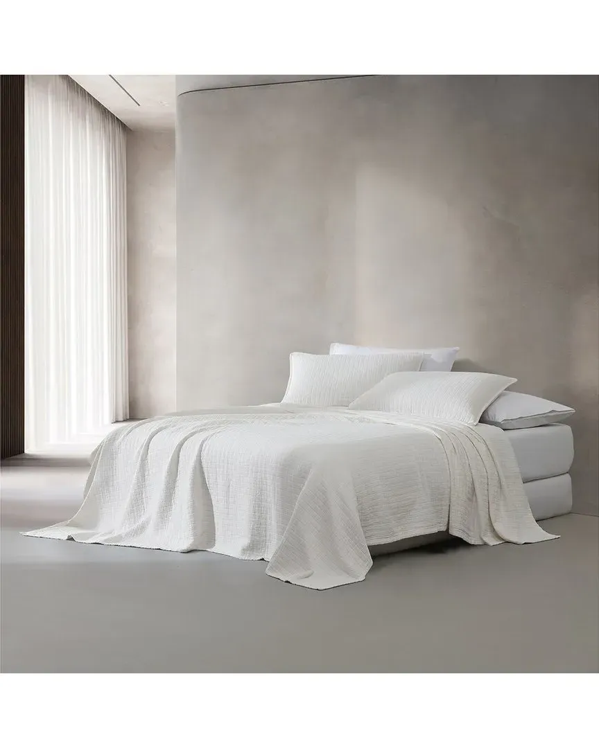 Essential Queen Coverlet - Off White, Cotton
