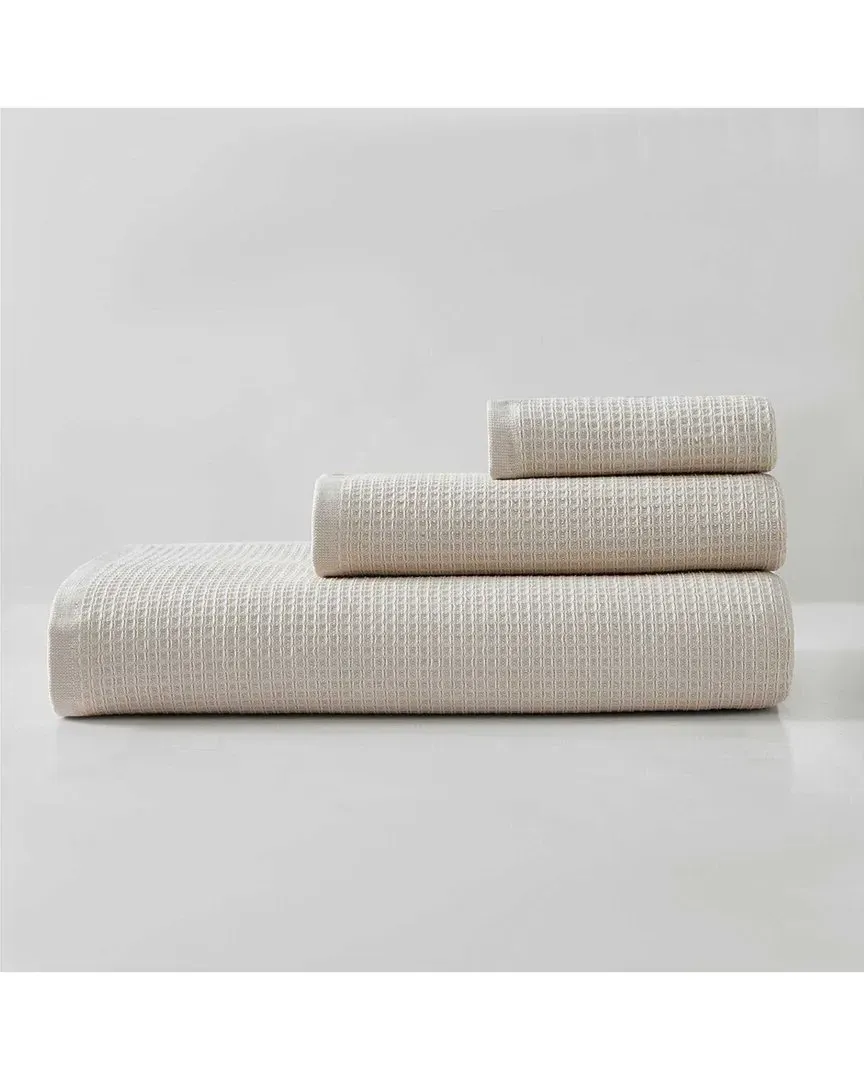 Eternity Cotton Terry 3pc Towel Set - Wheat Beige image