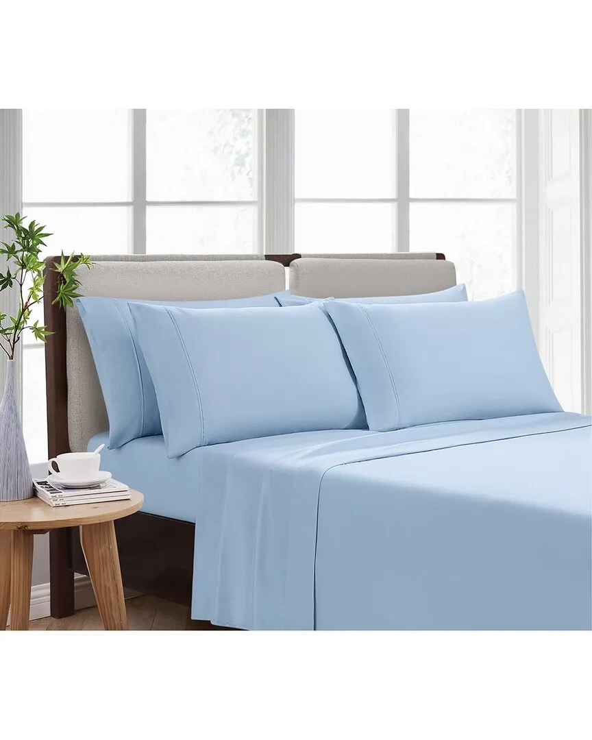 Solid Sheet Set - Blue, Microfiber image