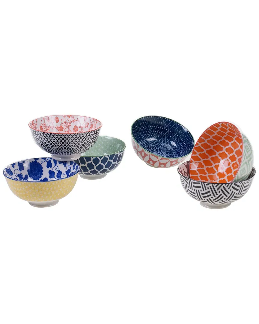 Melamine Soho Set of 6 Bowls - Ceramic image