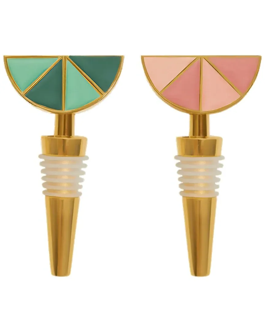 Tooti Frooti Wine Stopper Set - Multicolor, Silicone image