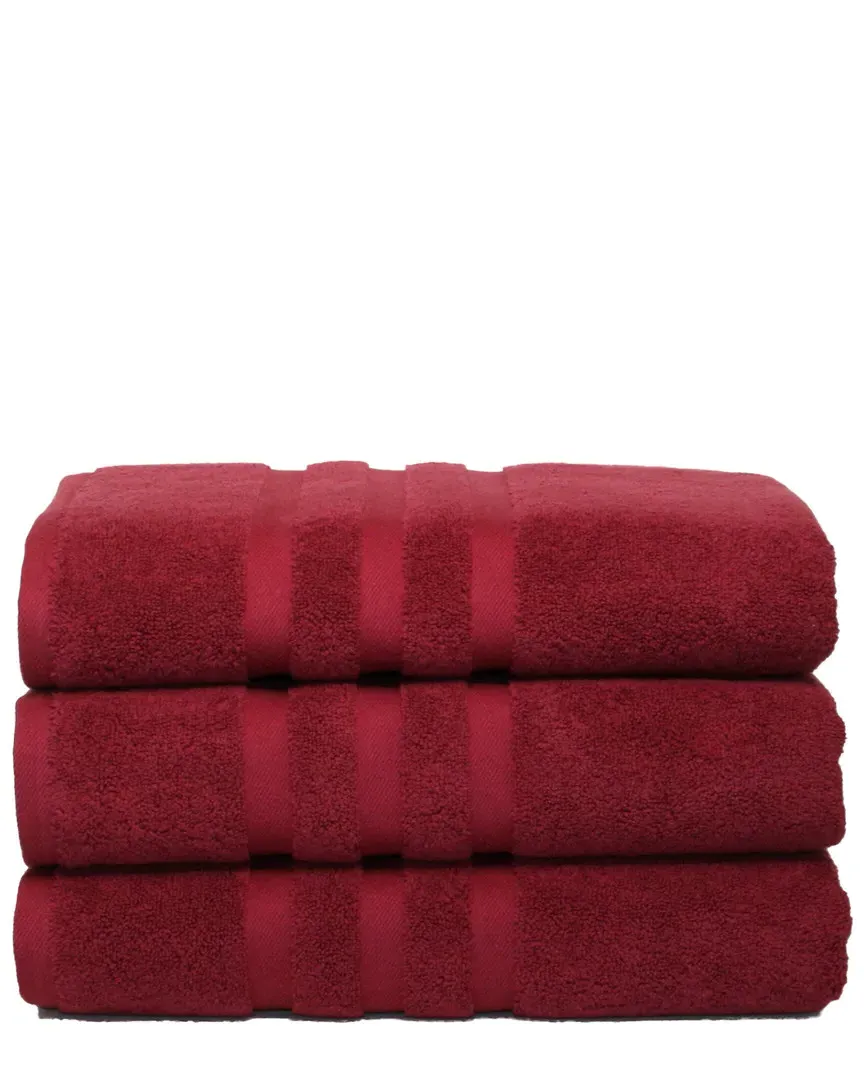 Irvington 3-Piece Bath Towel Set - Carnival, Turkish Cotton