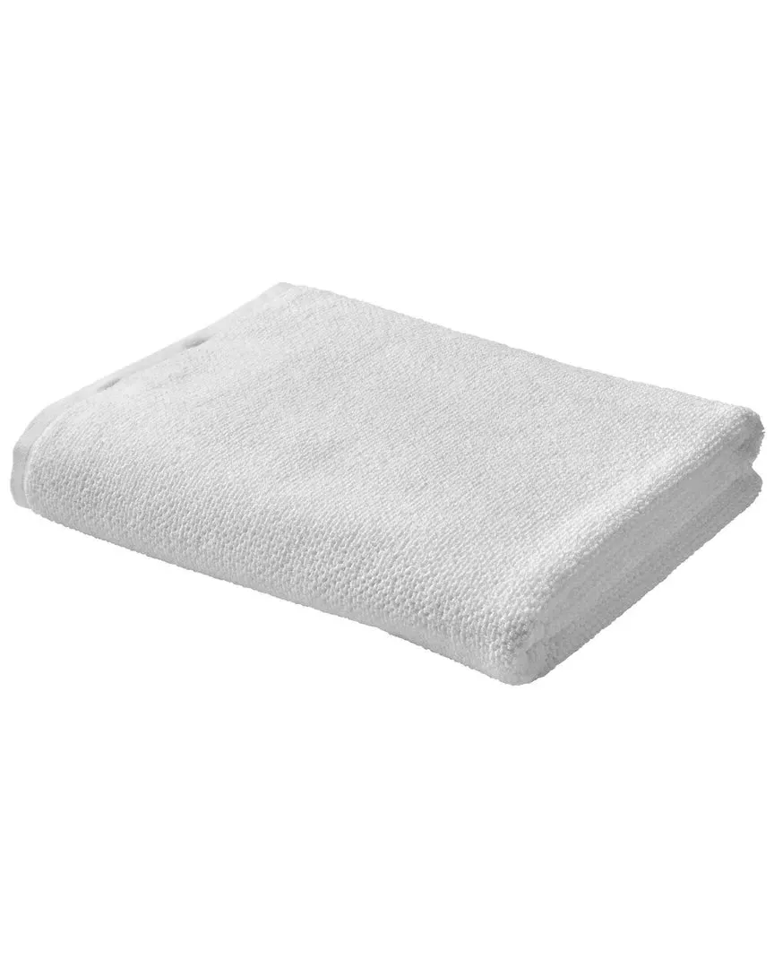 Brixton Set of 2 Bath Towels - White, Turkish Cotton