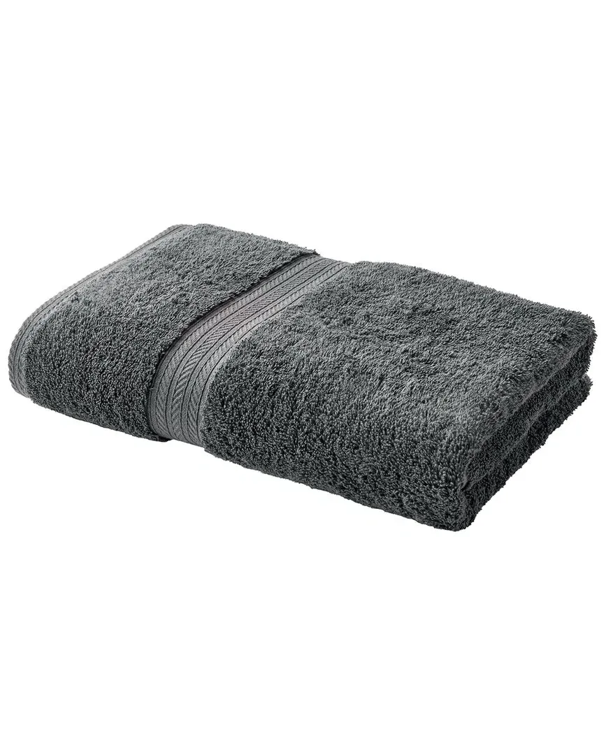 Renaissance Collection Set of 2 Bath Towels - Ash Grey, Cotton image
