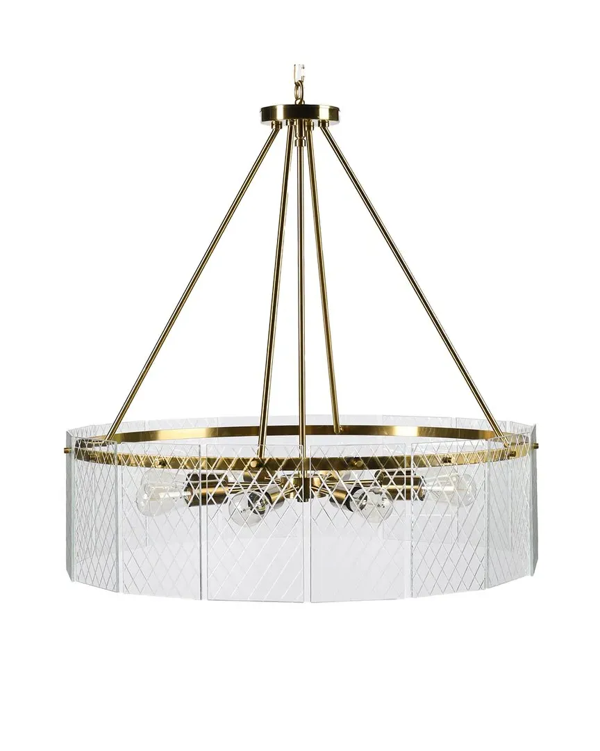 Apfel 8-Light Chandelier - Gold, Iron
