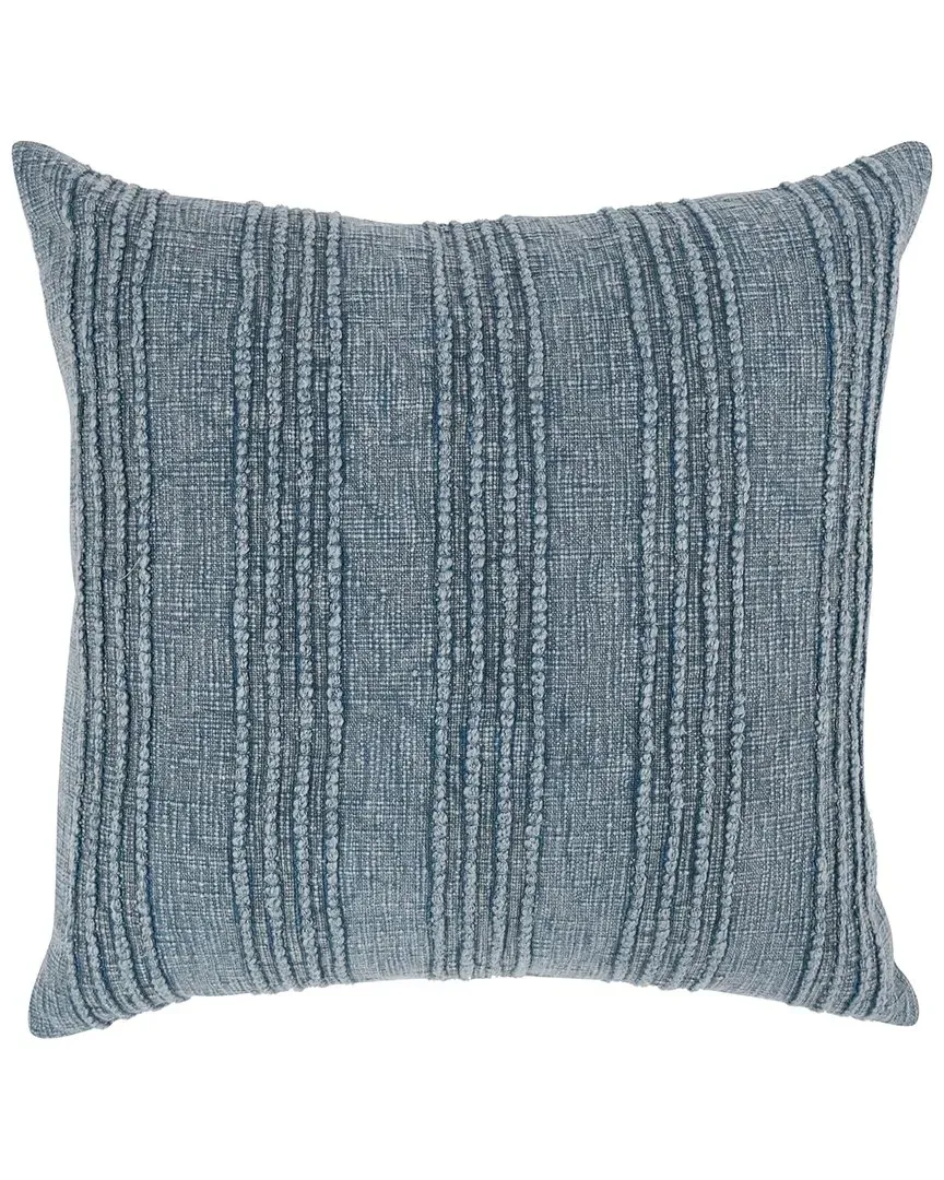 Hannah 22in Throw Pillow - Blue, Cotton image