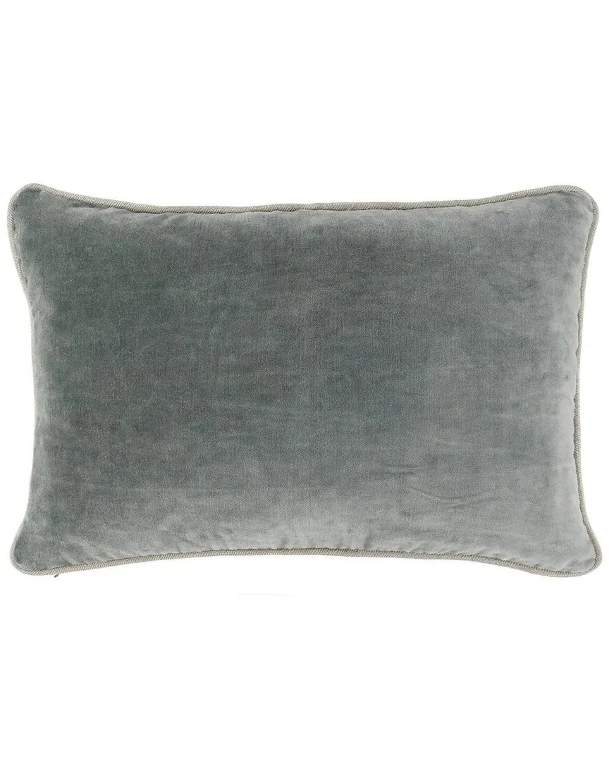 Harriet Pillow - Green, Velvet image