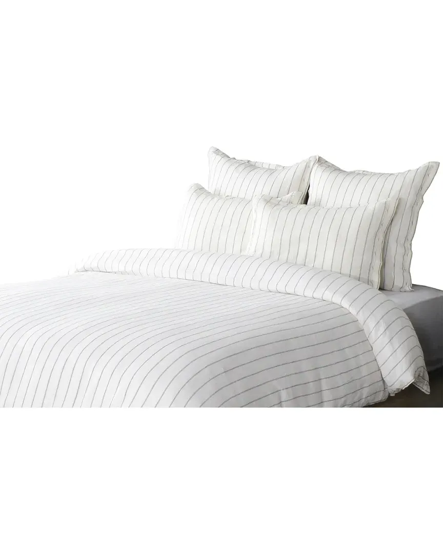 Kingston Sham - Ivory, Belgian Flax Linen image