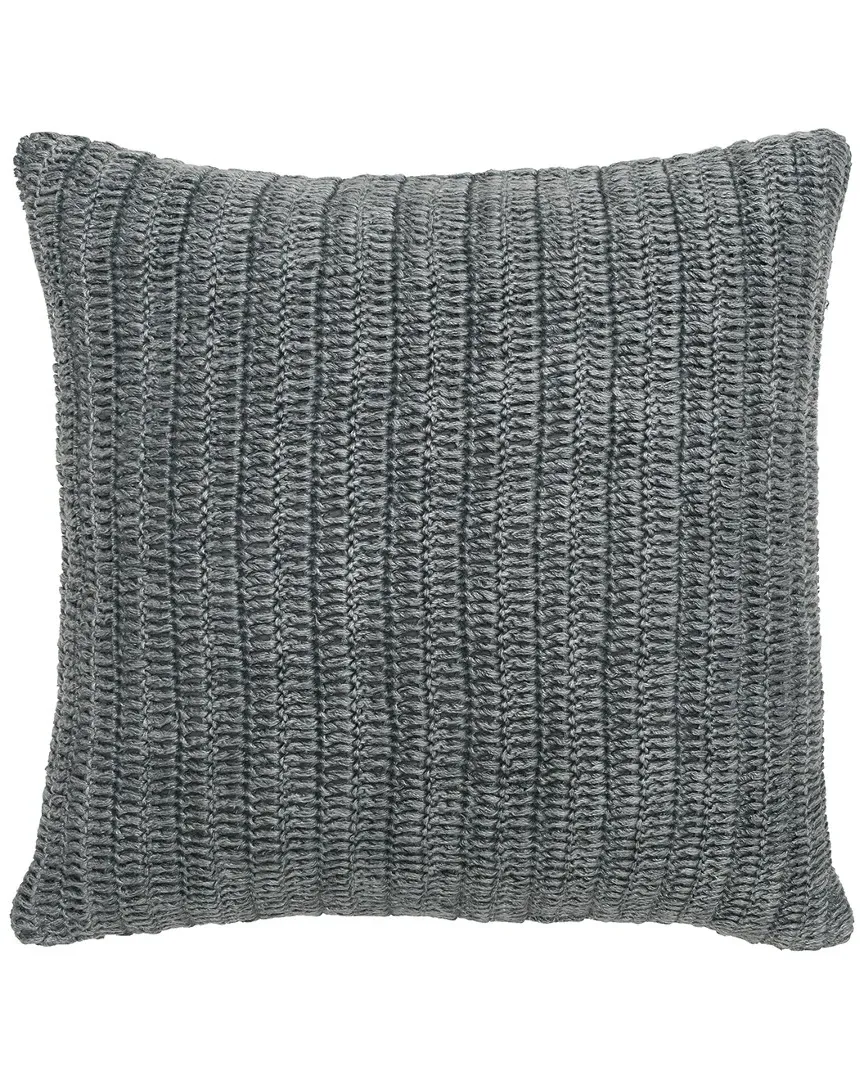Marcie Knitted 22In Throw Pillow - Belgian Flax Linen