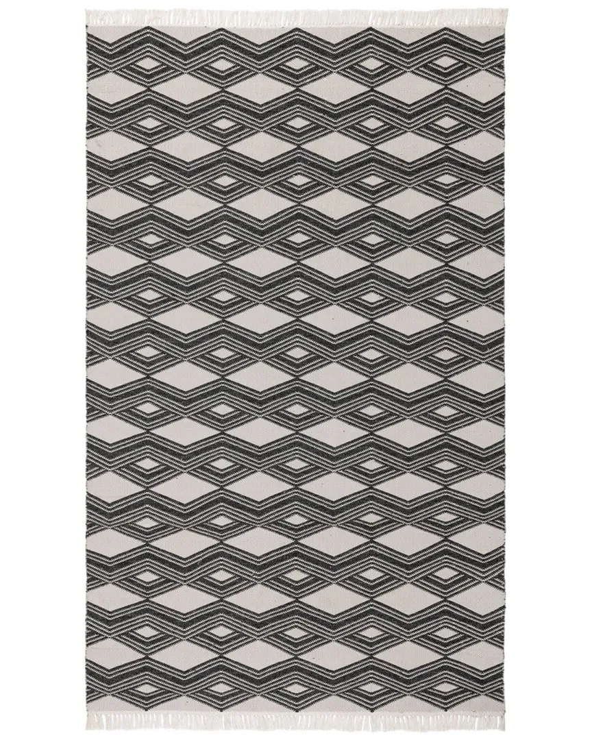 Saugatuck Hand-Woven Indoor/Outdoor Rug - Charcoal image