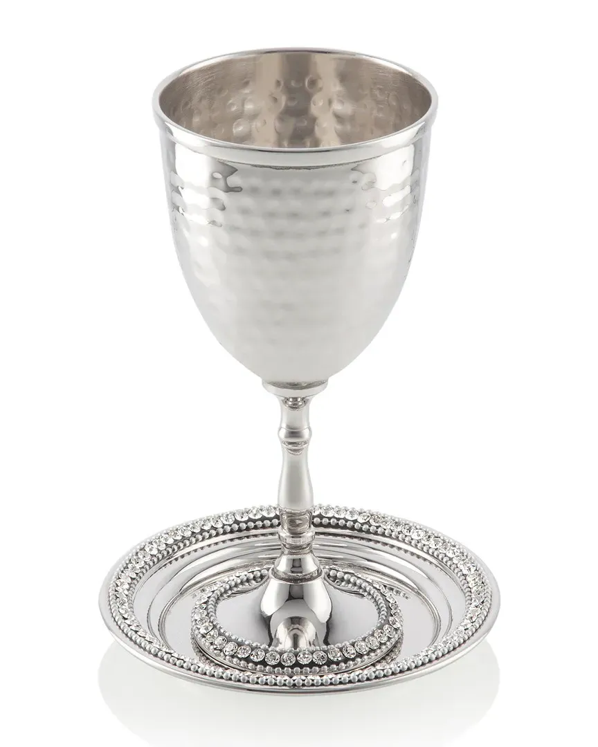 Leaf Shaped Platter with Vein Engrave Design - Gold, Brass image