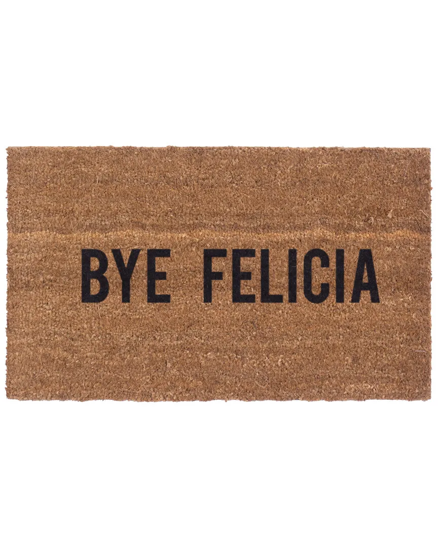 Bye Felicia Indoor/Outdoor Doormat - Natural image