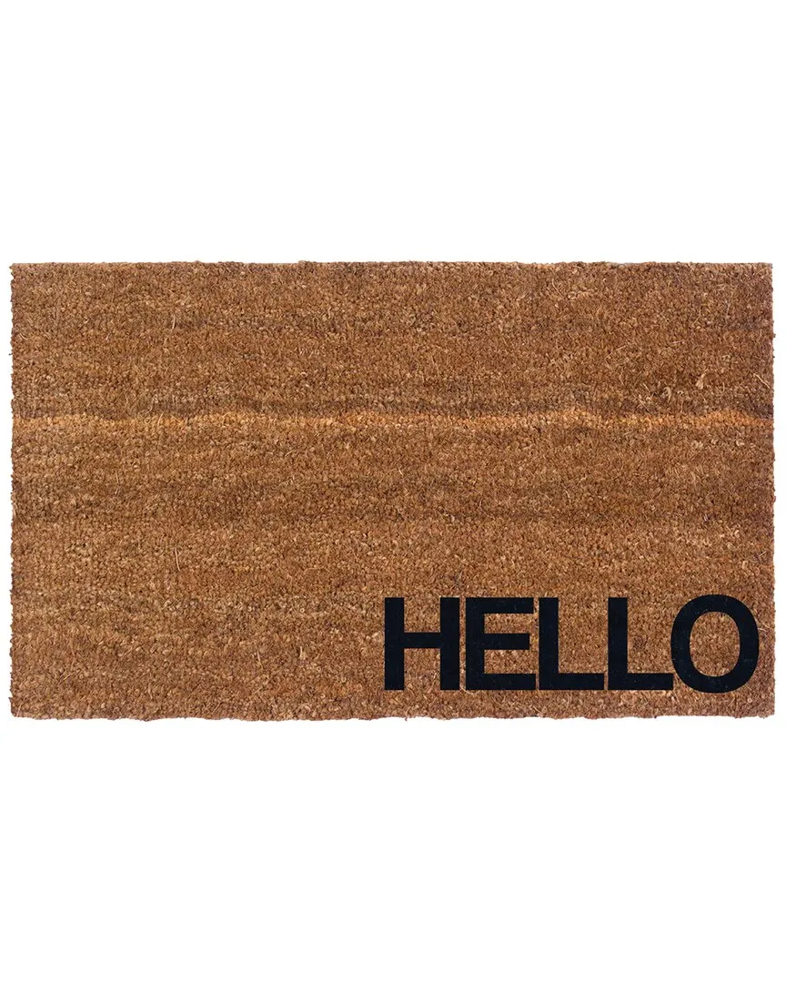 Hello Doormat - Multicolor, Coir
