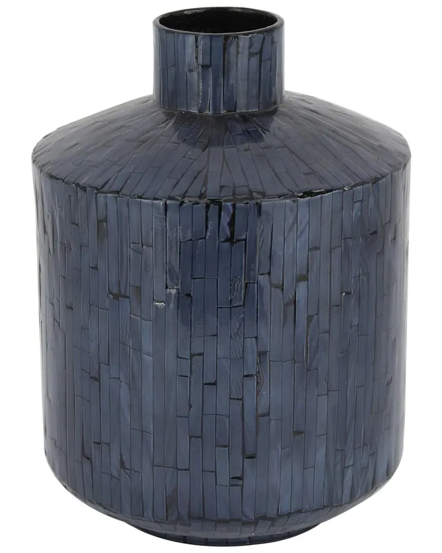 Blue Shell Vase - Blue image