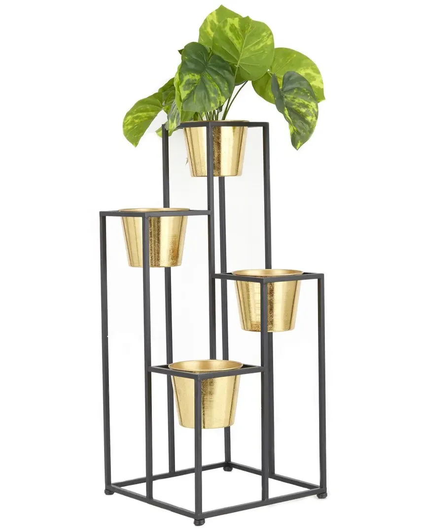 Glam Planter - Black, Iron image