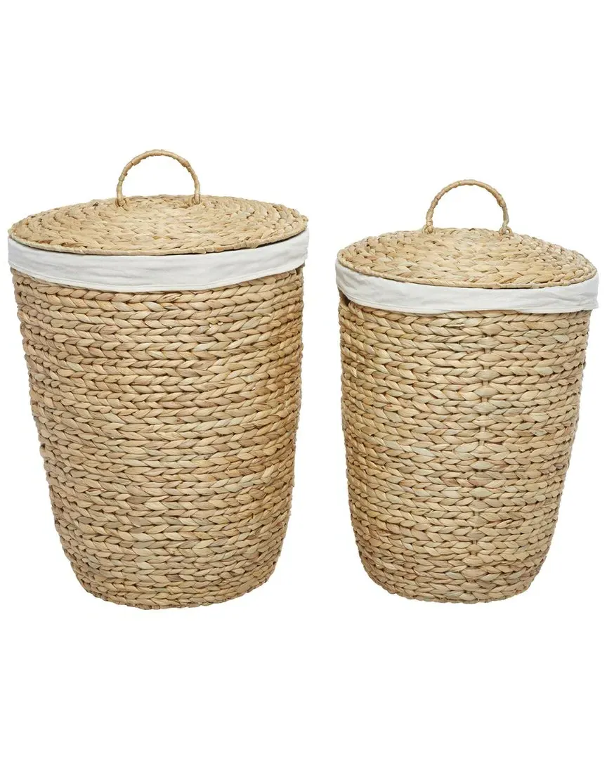 Set of 2 Storage Baskets - Brown, Sea Grass image