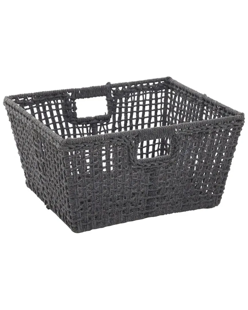 Storage Basket - Grey, Cotton