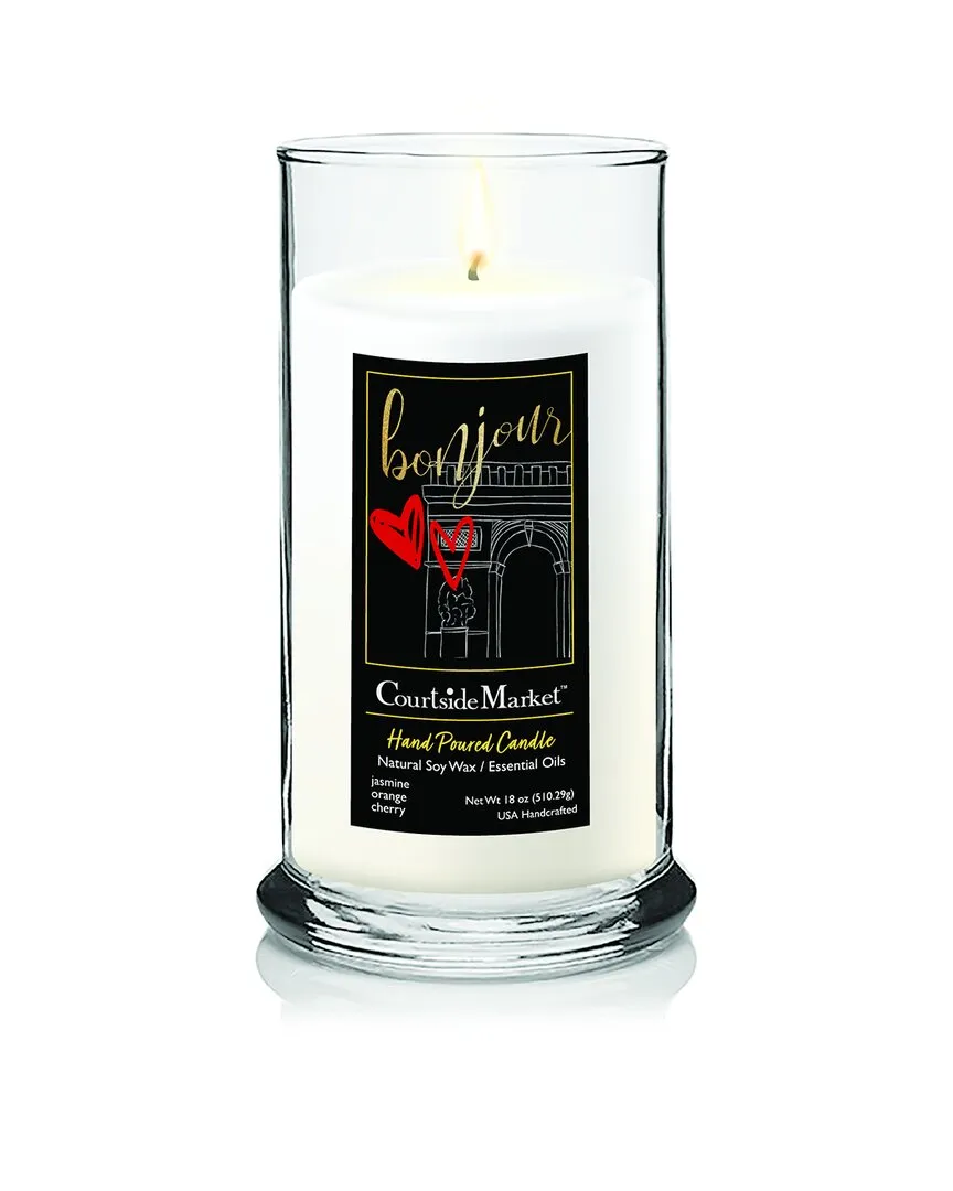 Bonjour Soy Wax Candle - 18oz image